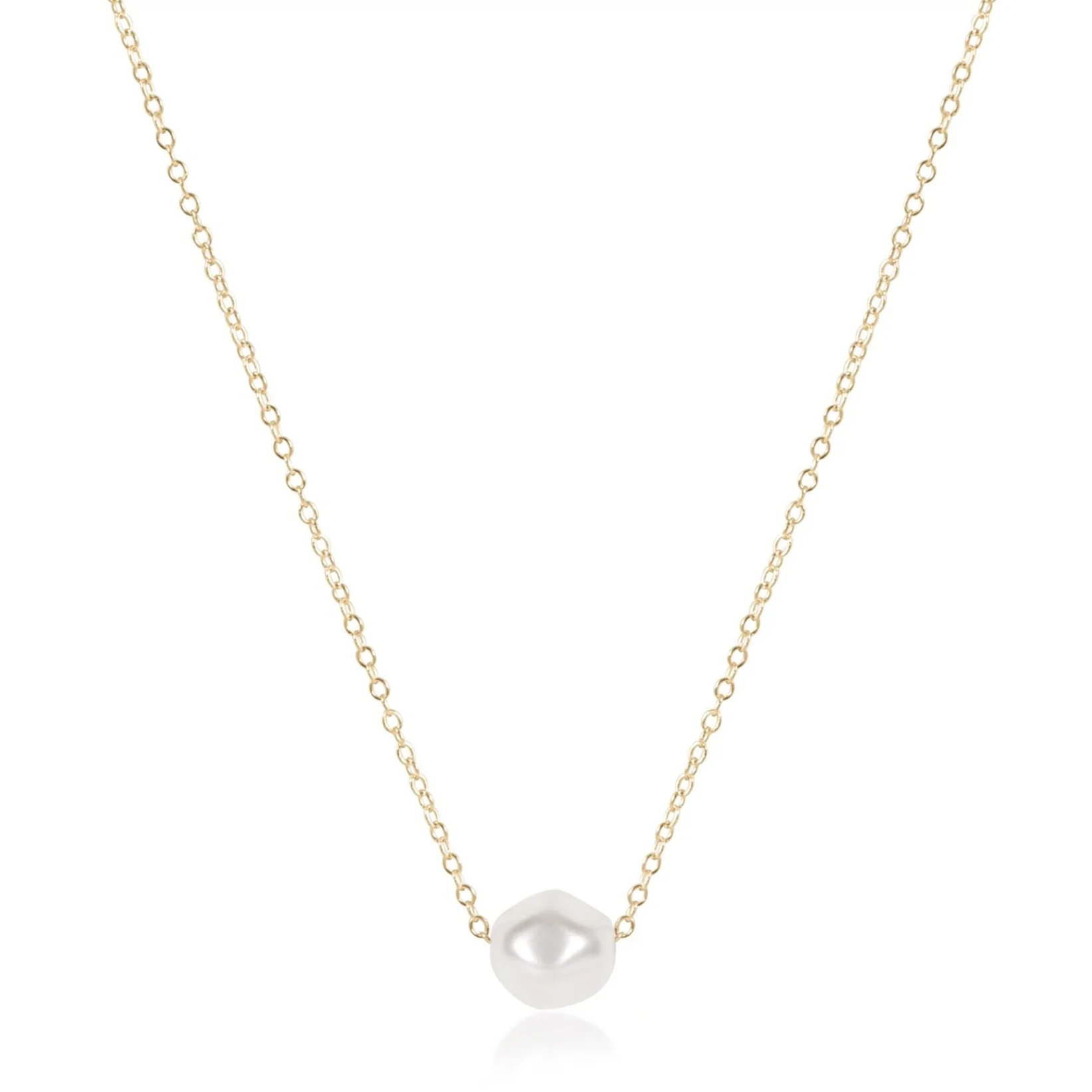 16" Necklace Gold - Admire Pearl