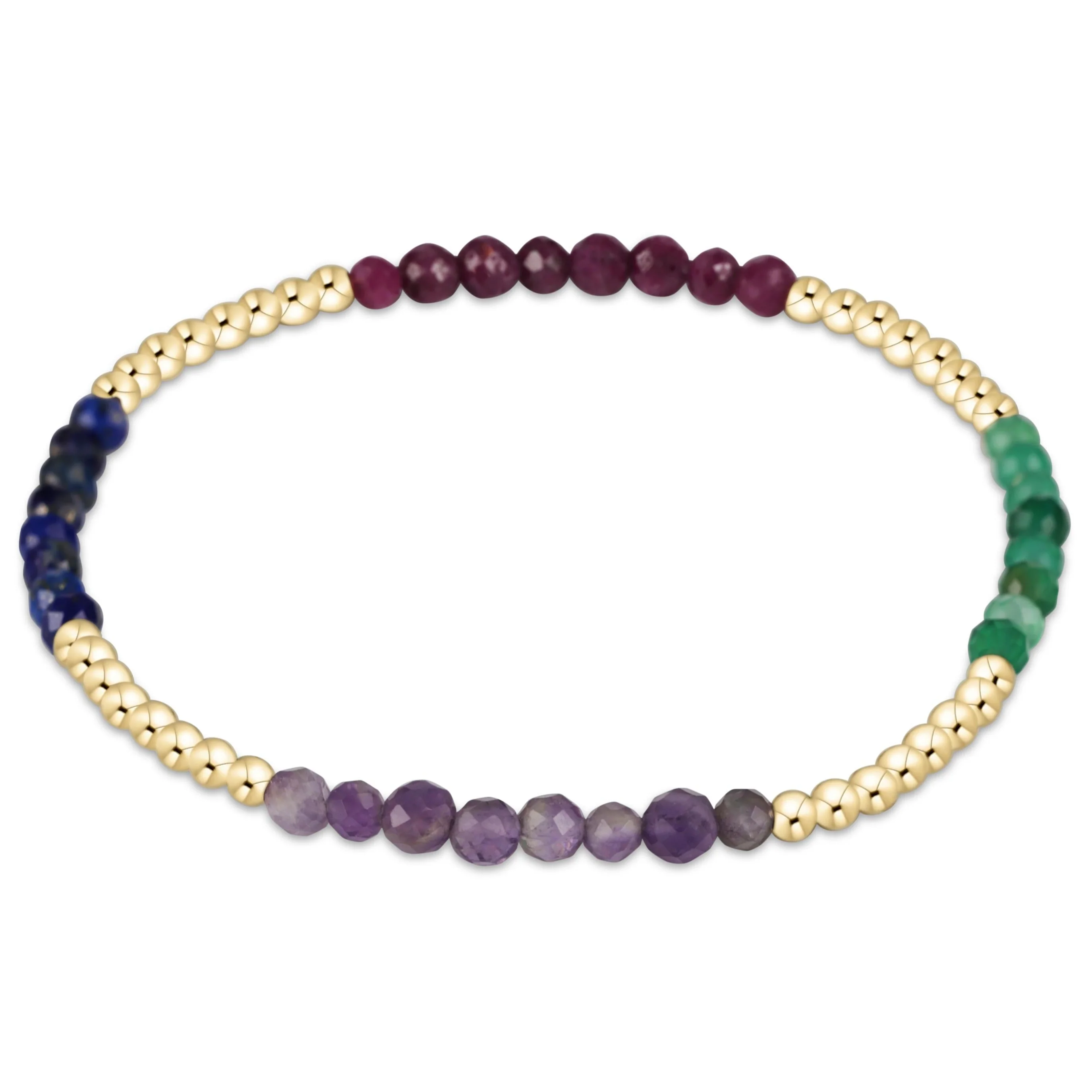 Blissful Pattern 2.5mm Bead Bracelet - Hot Mess FW25