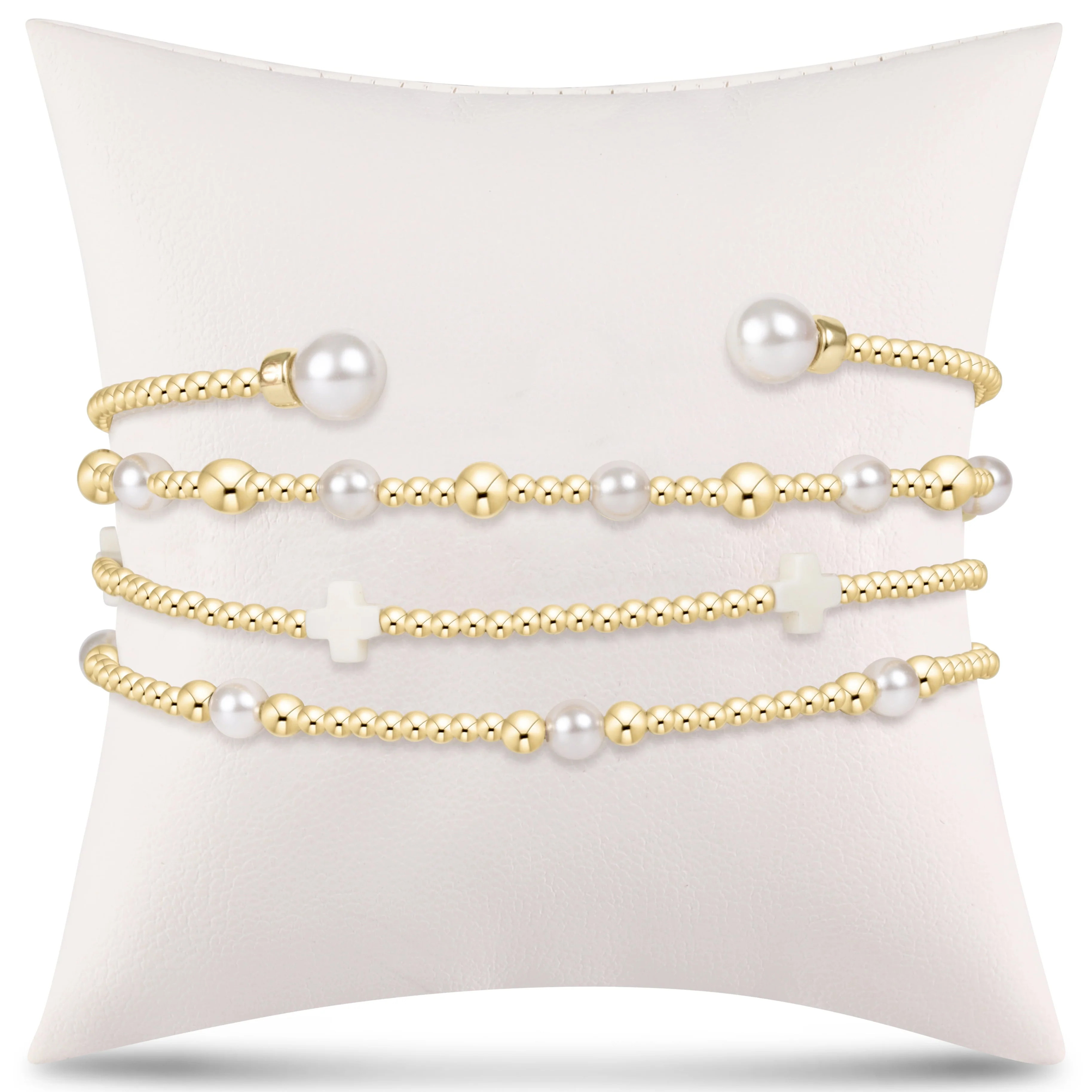 effortless stack of 4 - pearl - Image 2
