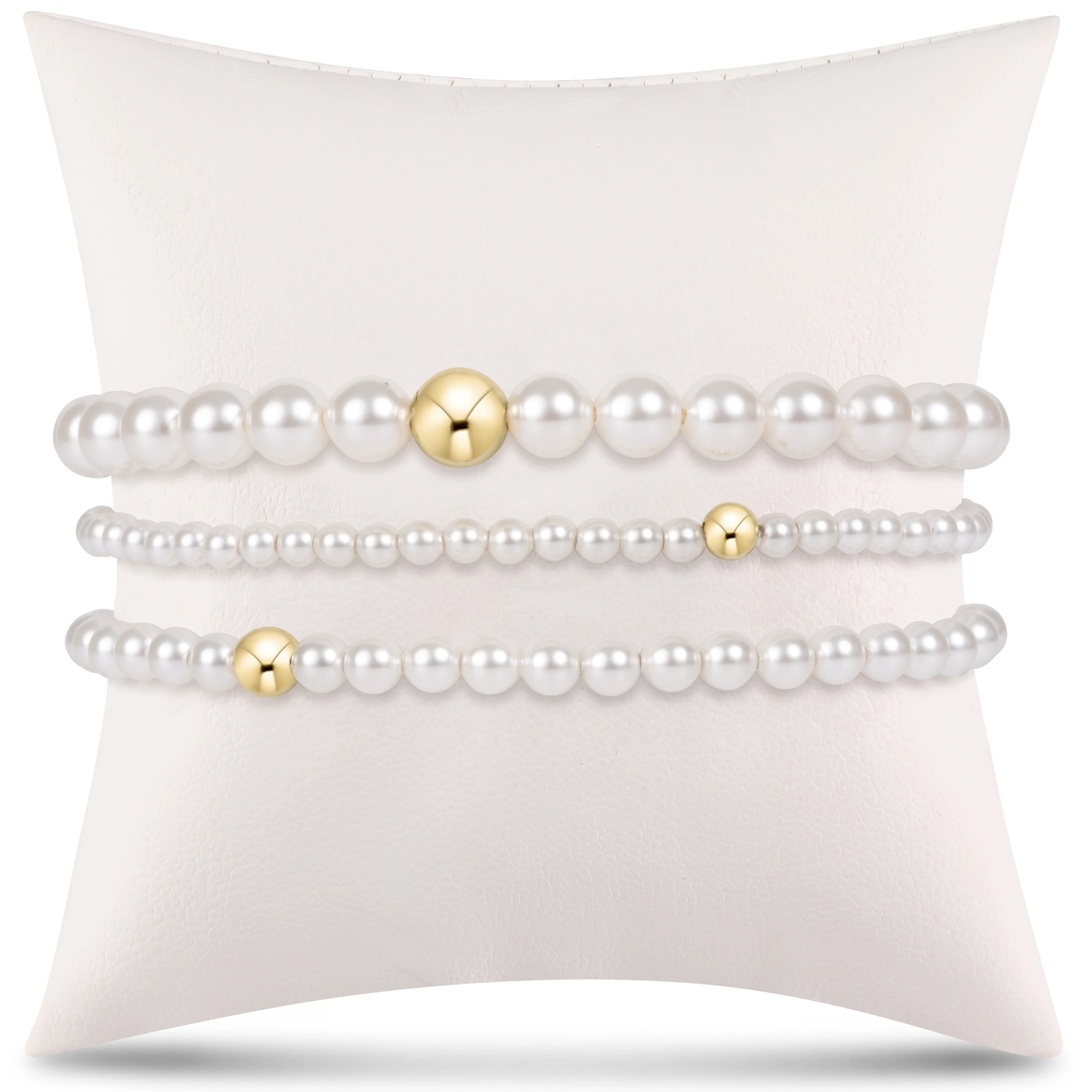 Classic Pearl Stack of 3 - Image 2