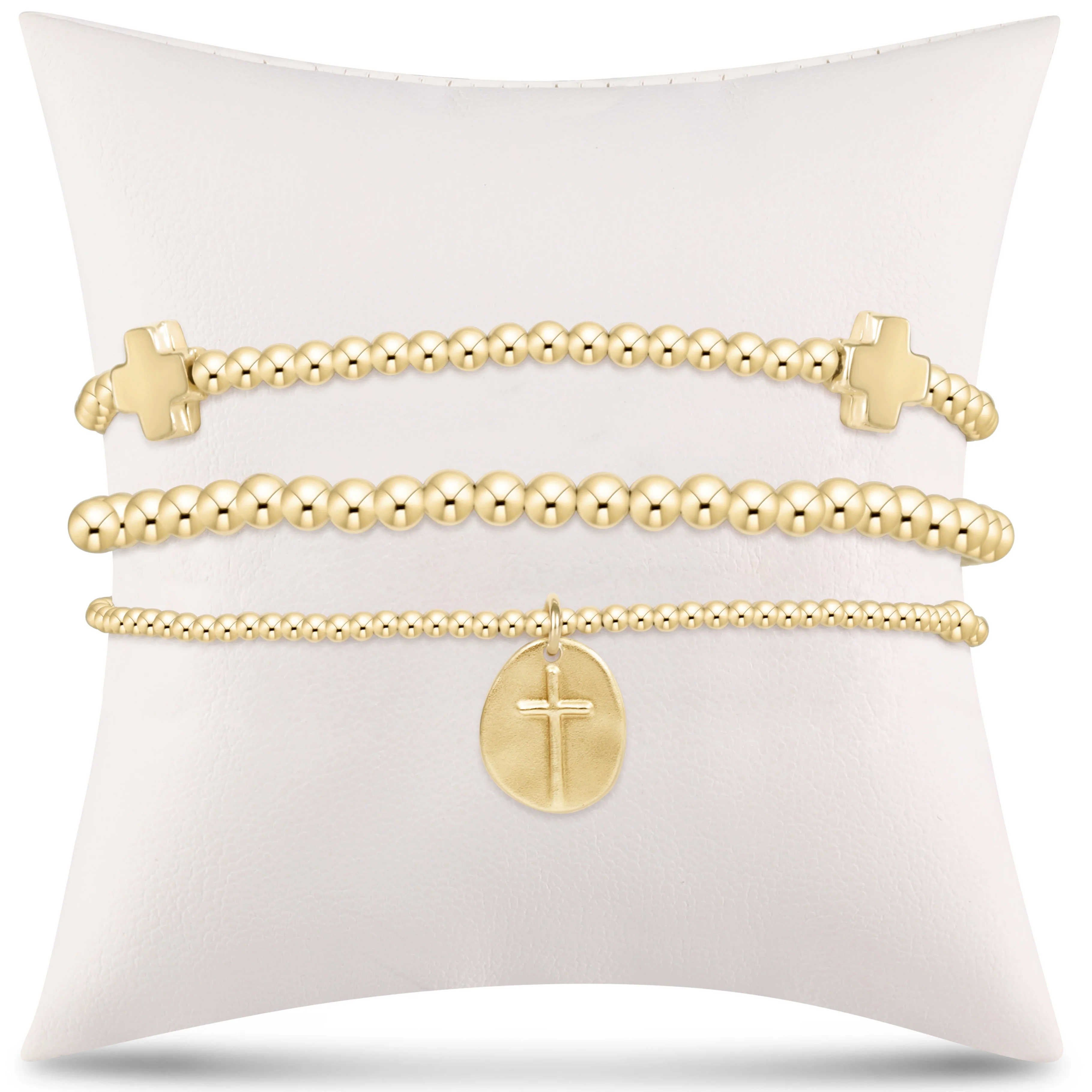 enewton Extends - e's go-to gift stack - gold small inspire