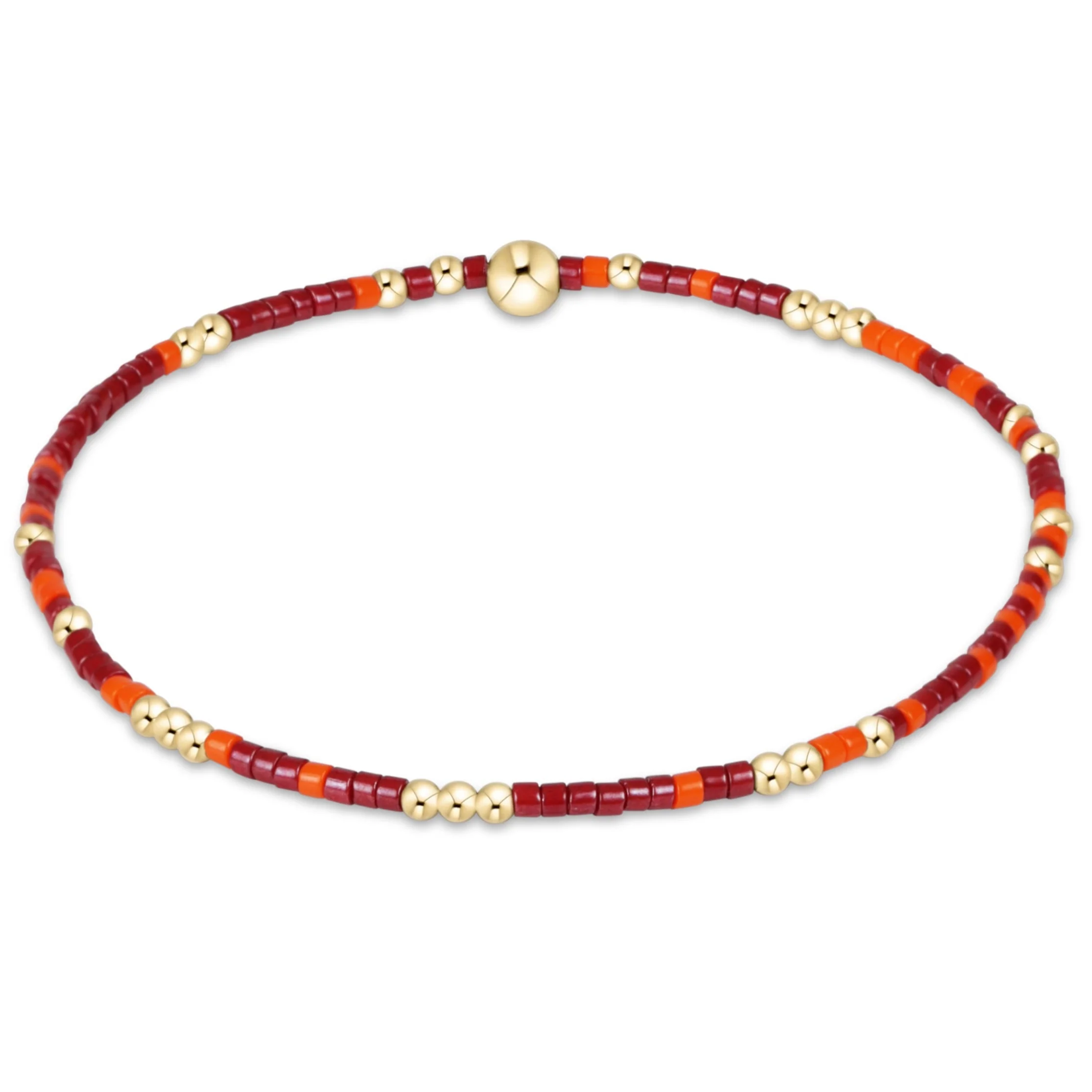 Gameday Hope Unwritten Bracelet - Bright Orange-Wine